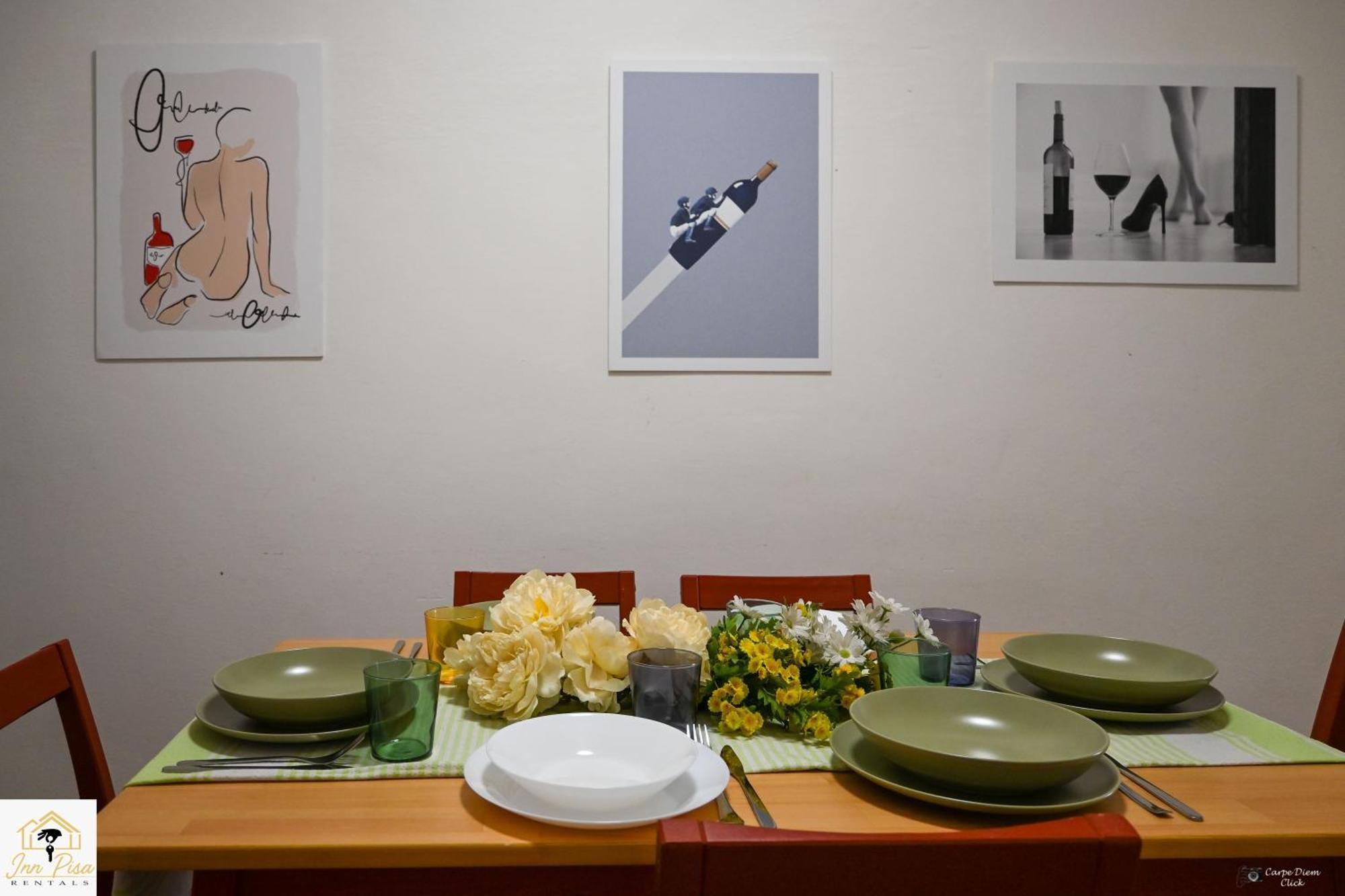 2 - Sunny Corner Flat Apartment Pisa