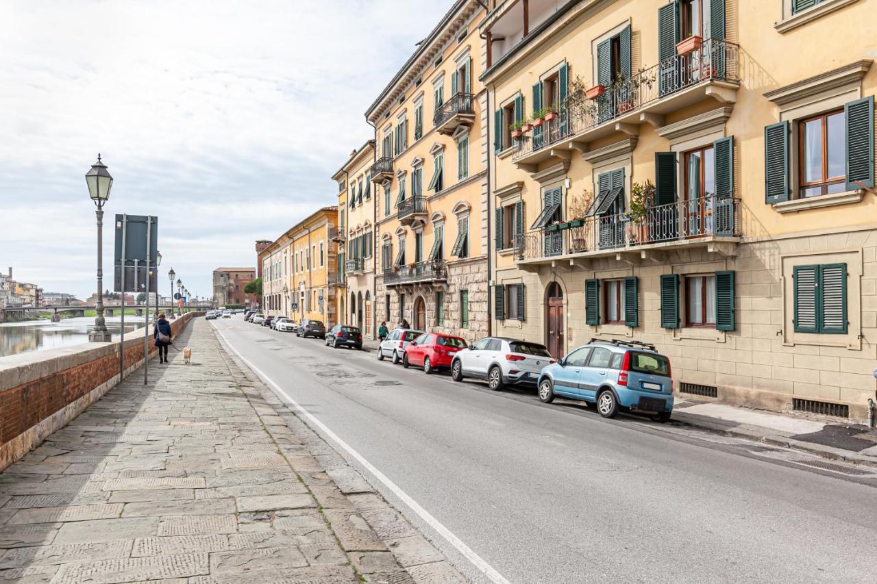 Lungarno Elegant With Panoramic Balcony * Pisa