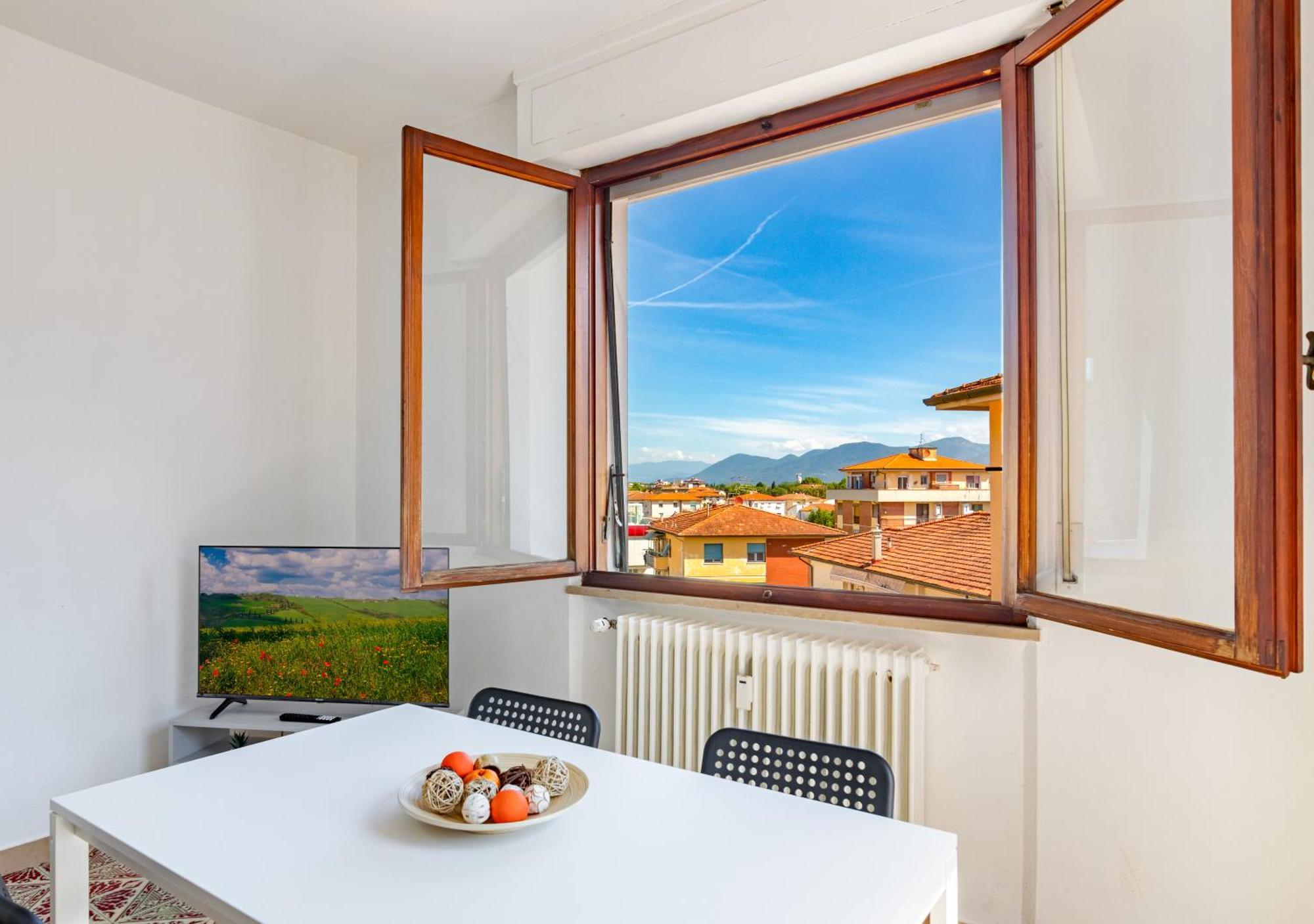 Apartamento Attico 2 Balcone Parcheggi Gratis Ascensore Pisa
