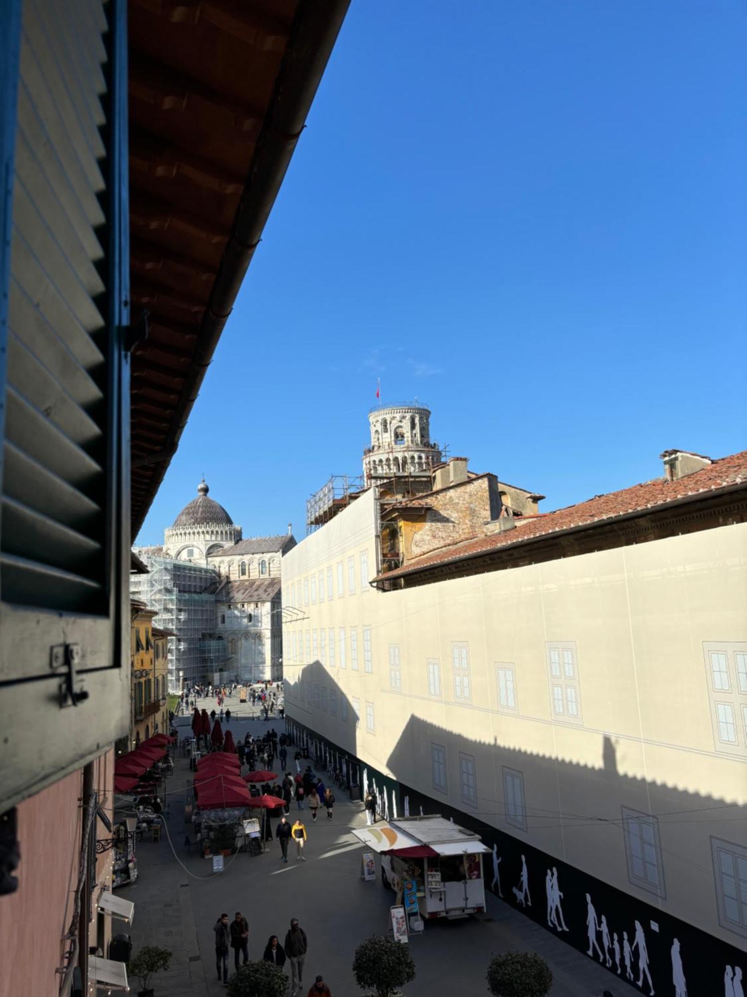 Window To The Tower Pisa