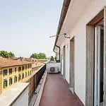 Modern Attics With Balconies And Panoramic View