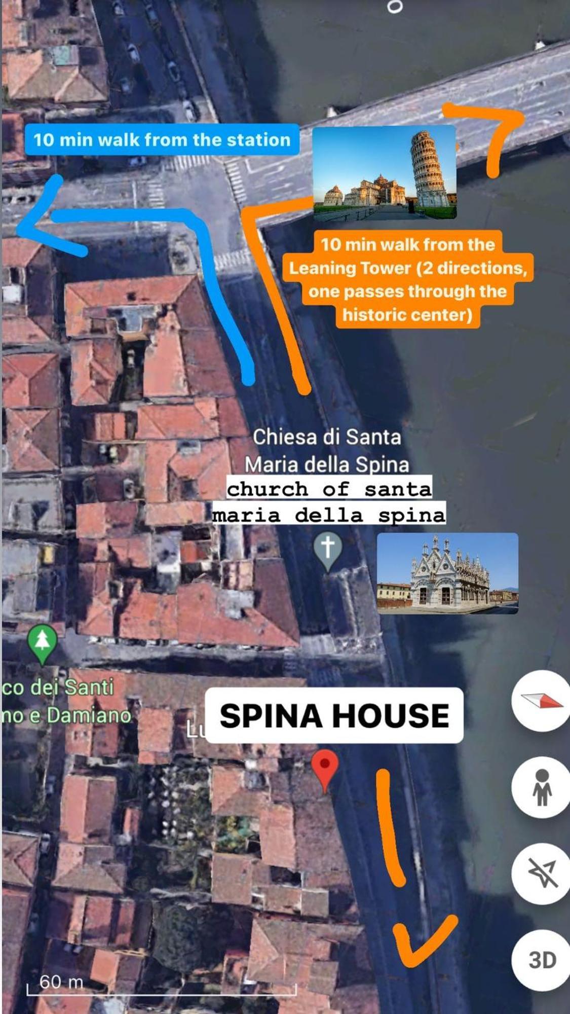 Centro Storico Spina White House Apartment Pisa